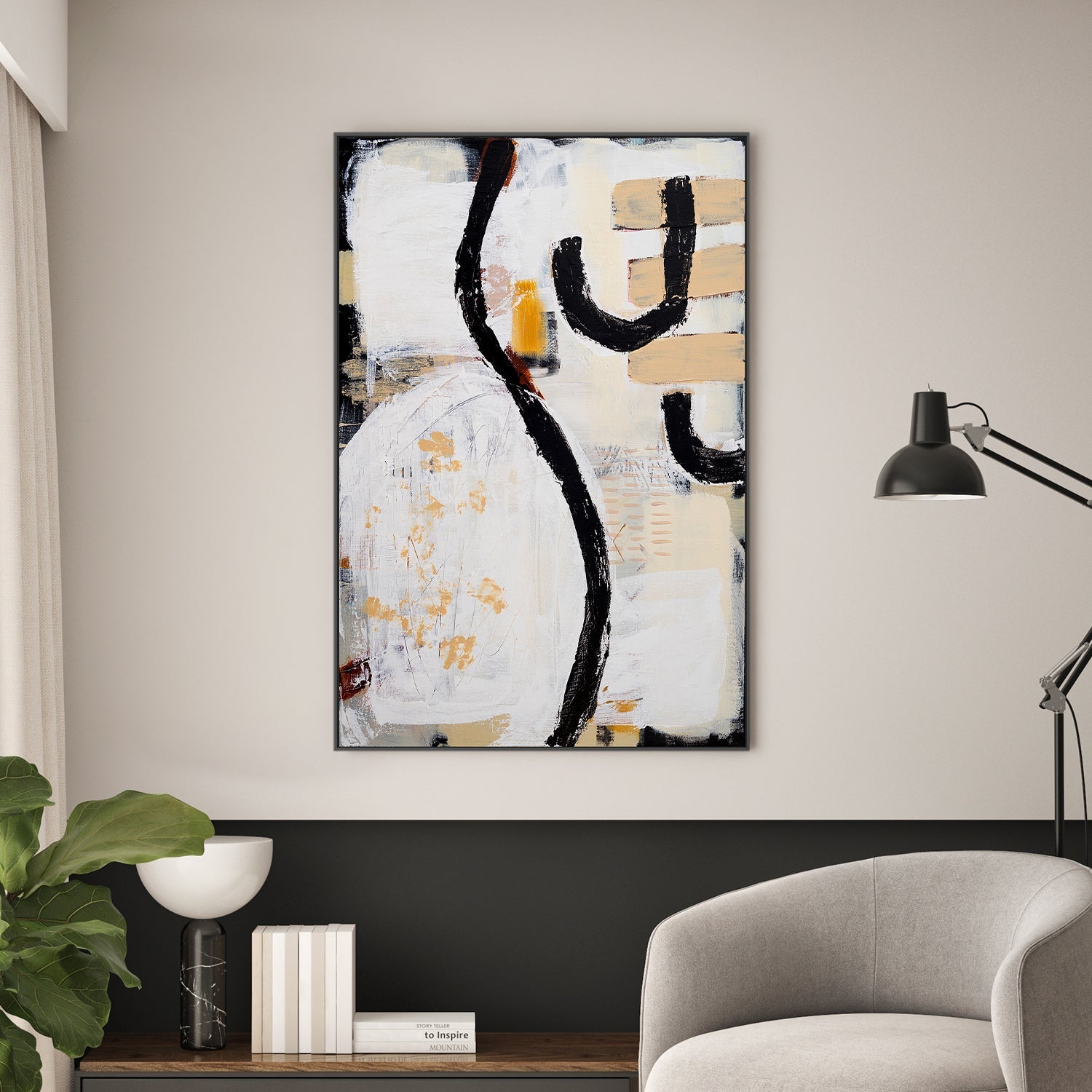 wall-art-print-canvas-poster-framed-Enjoy the Chaos-2