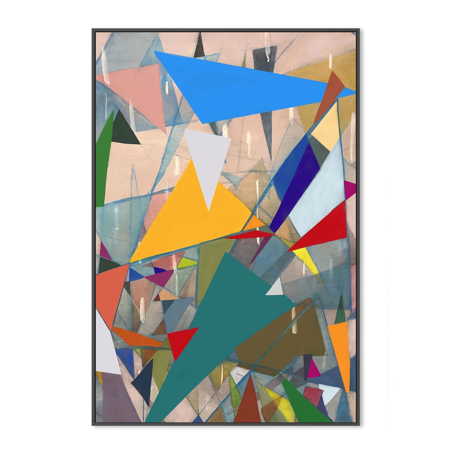 wall-art-print-canvas-poster-framed-Enredos, Style A , By Eva Enriquez-3