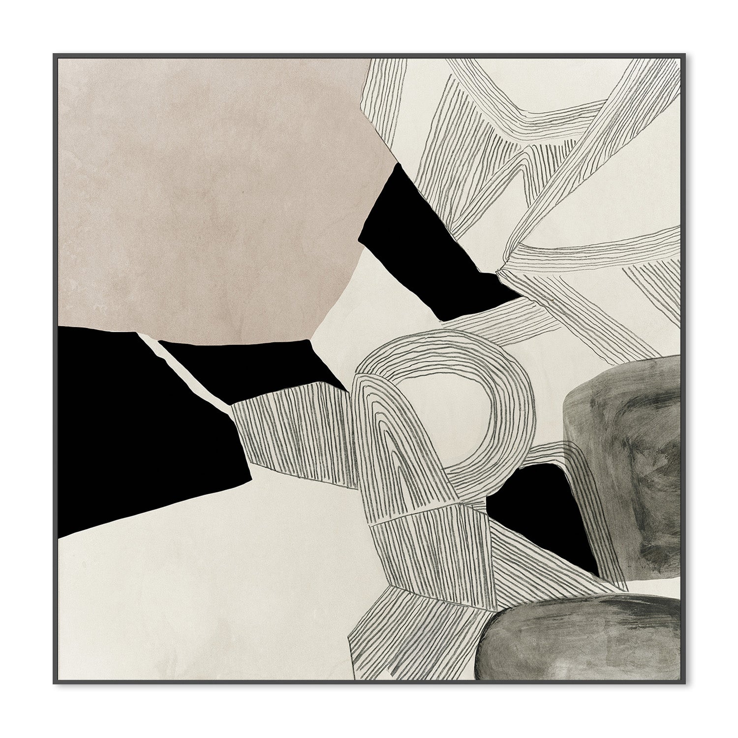 wall-art-print-canvas-poster-framed-Entangled, Style A , By Tom Reeves-3