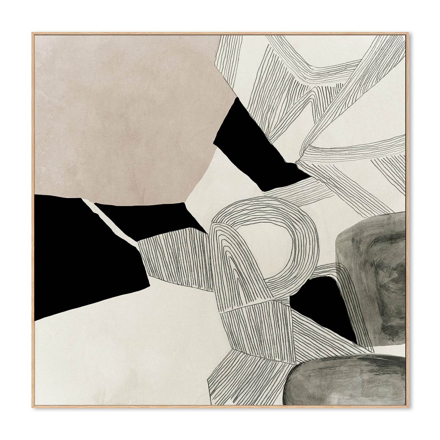 wall-art-print-canvas-poster-framed-Entangled, Style A , By Tom Reeves-4