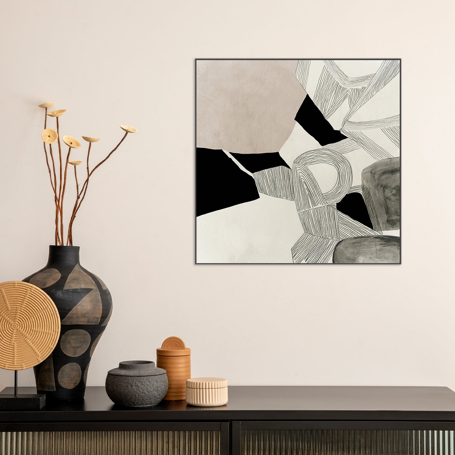 wall-art-print-canvas-poster-framed-Entangled, Style A , By Tom Reeves-7