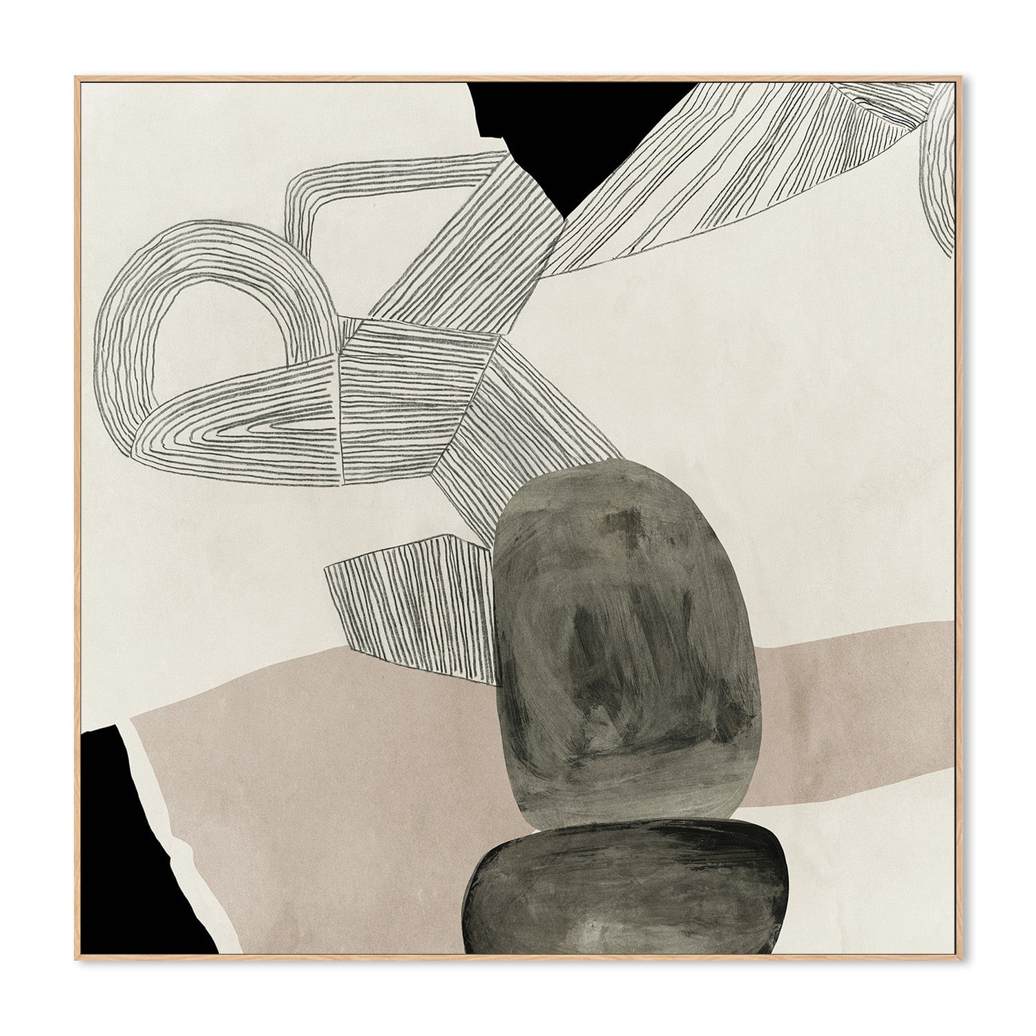 wall-art-print-canvas-poster-framed-Entangled, Style B , By Tom Reeves-4