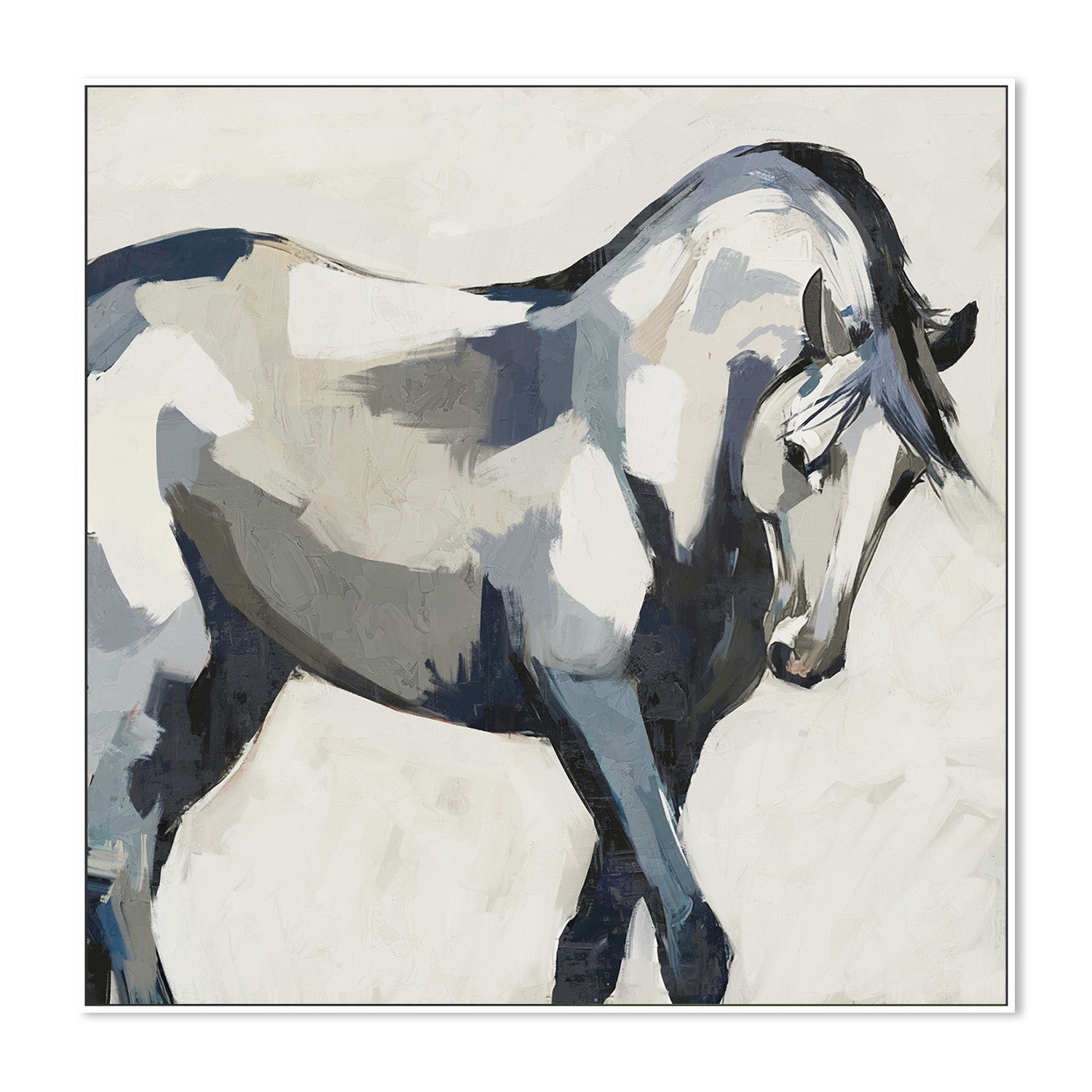 wall-art-print-canvas-poster-framed-Equine Elegance, Style A-5
