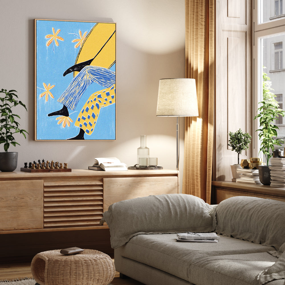 wall-art-print-canvas-poster-framed-Eterna Primavera, Style A , By Elena Grib-7