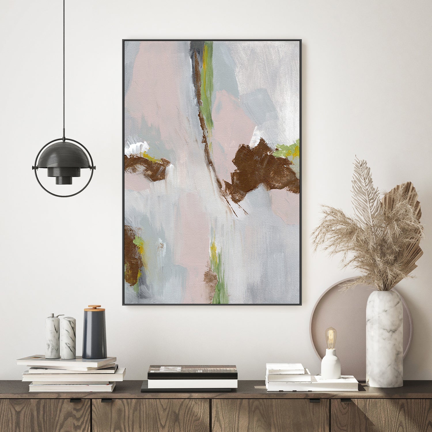 wall-art-print-canvas-poster-framed-Ethereal Reverie , By Nikita Jariwala-7