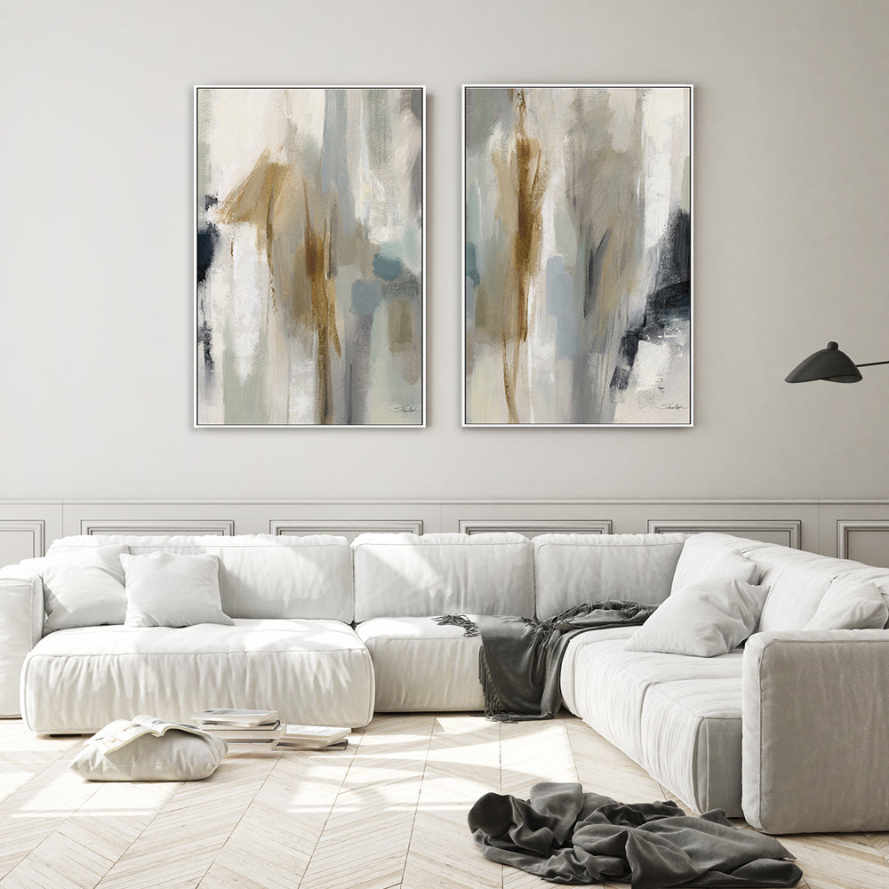 wall-art-print-canvas-poster-framed-Ethereal Sandy Beach, Set Of 2-by-Silvia Vassileva-Gioia Wall Art