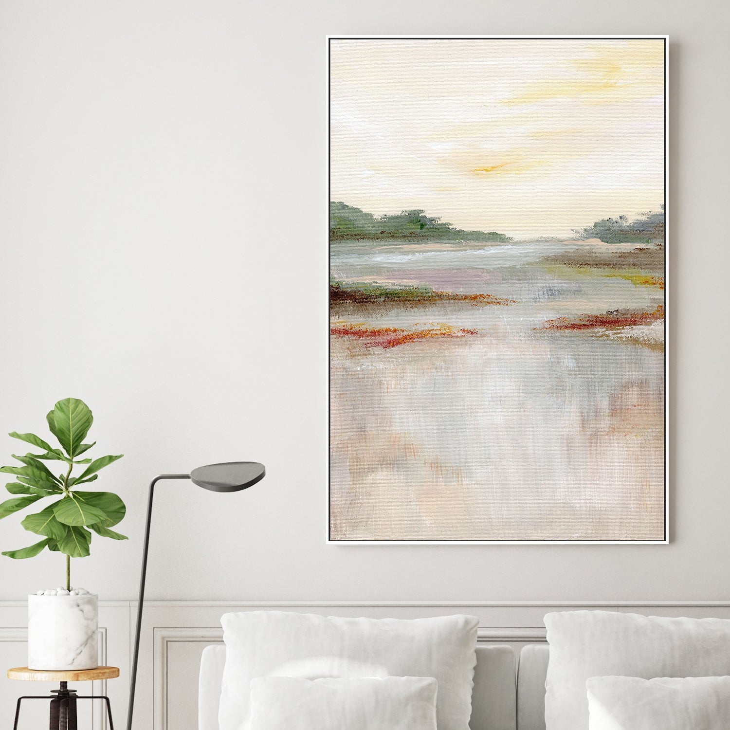 wall-art-print-canvas-poster-framed-Ethereal Vistas , By Nikita Jariwala-2