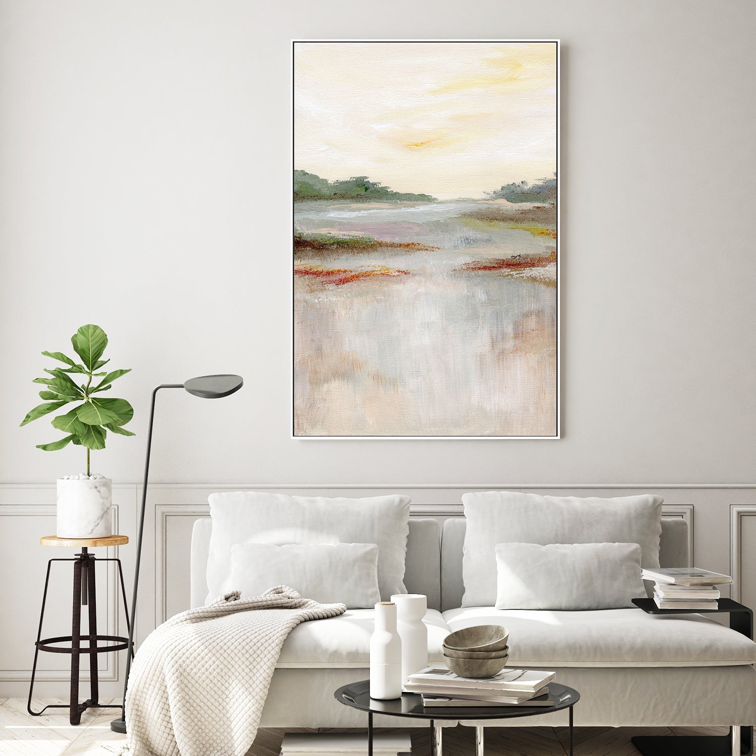 wall-art-print-canvas-poster-framed-Ethereal Vistas , By Nikita Jariwala-7