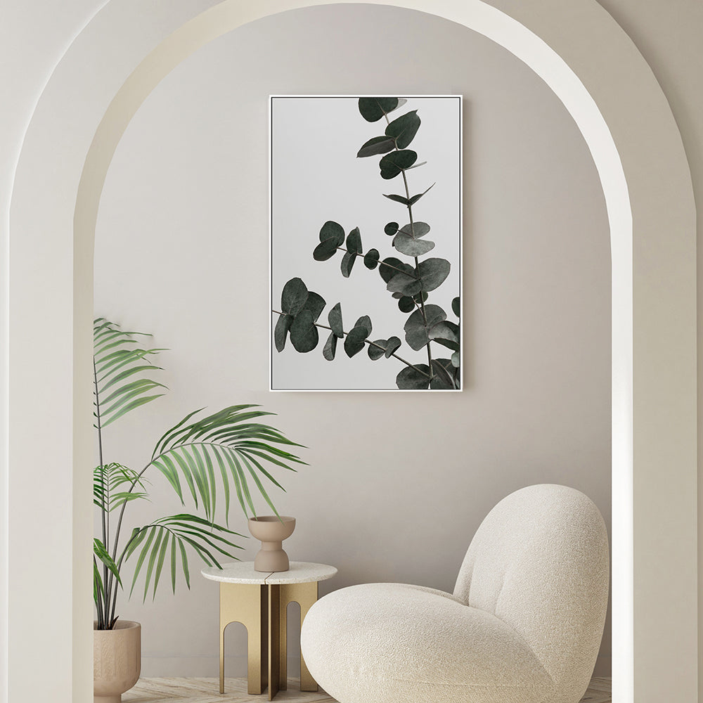 wall-art-print-canvas-poster-framed-Eucalyptus Natural, Style C-by-Plus X Studio-Gioia Wall Art