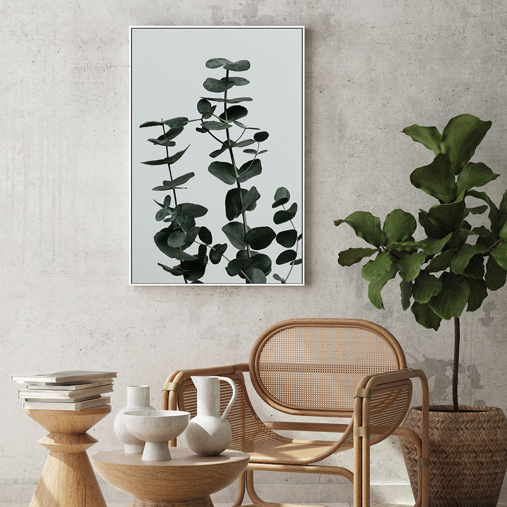 wall-art-print-canvas-poster-framed-Eucalyptus Natural, Style F-by-Plus X Studio-Gioia Wall Art