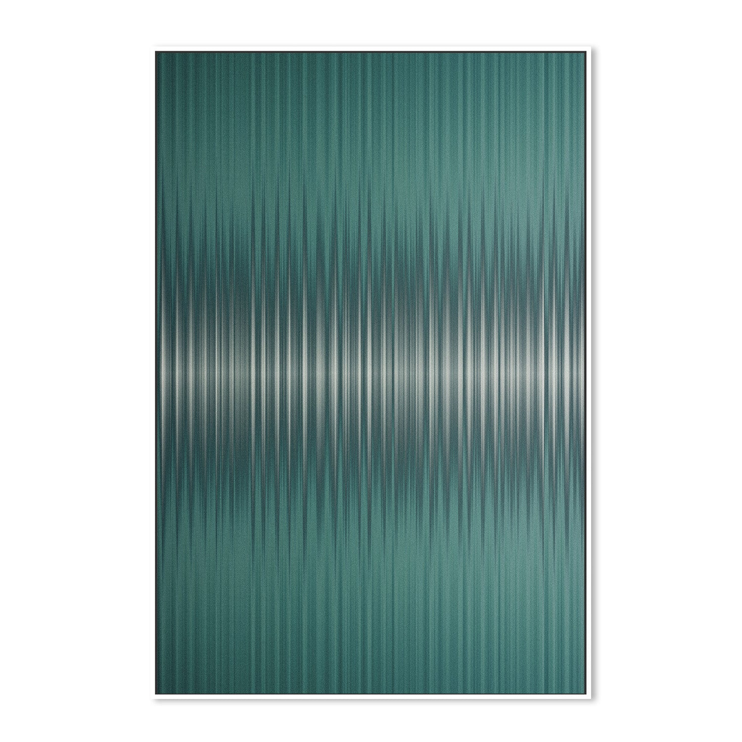 wall-art-print-canvas-poster-framed-Euphoria, White and Green, Style B , By Alma-5