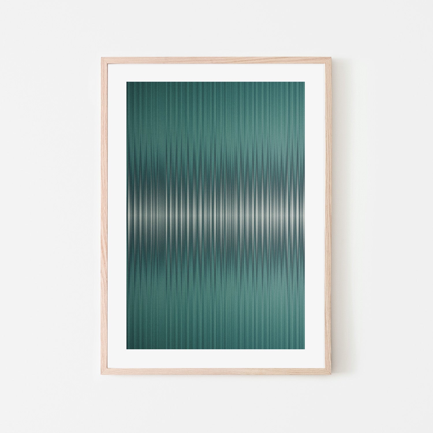 wall-art-print-canvas-poster-framed-Euphoria, White and Green, Style B , By Alma-6
