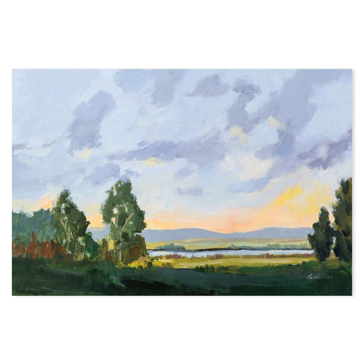 wall-art-print-canvas-poster-framed-Evening Skies-by-Pamela Munger-Gioia Wall Art