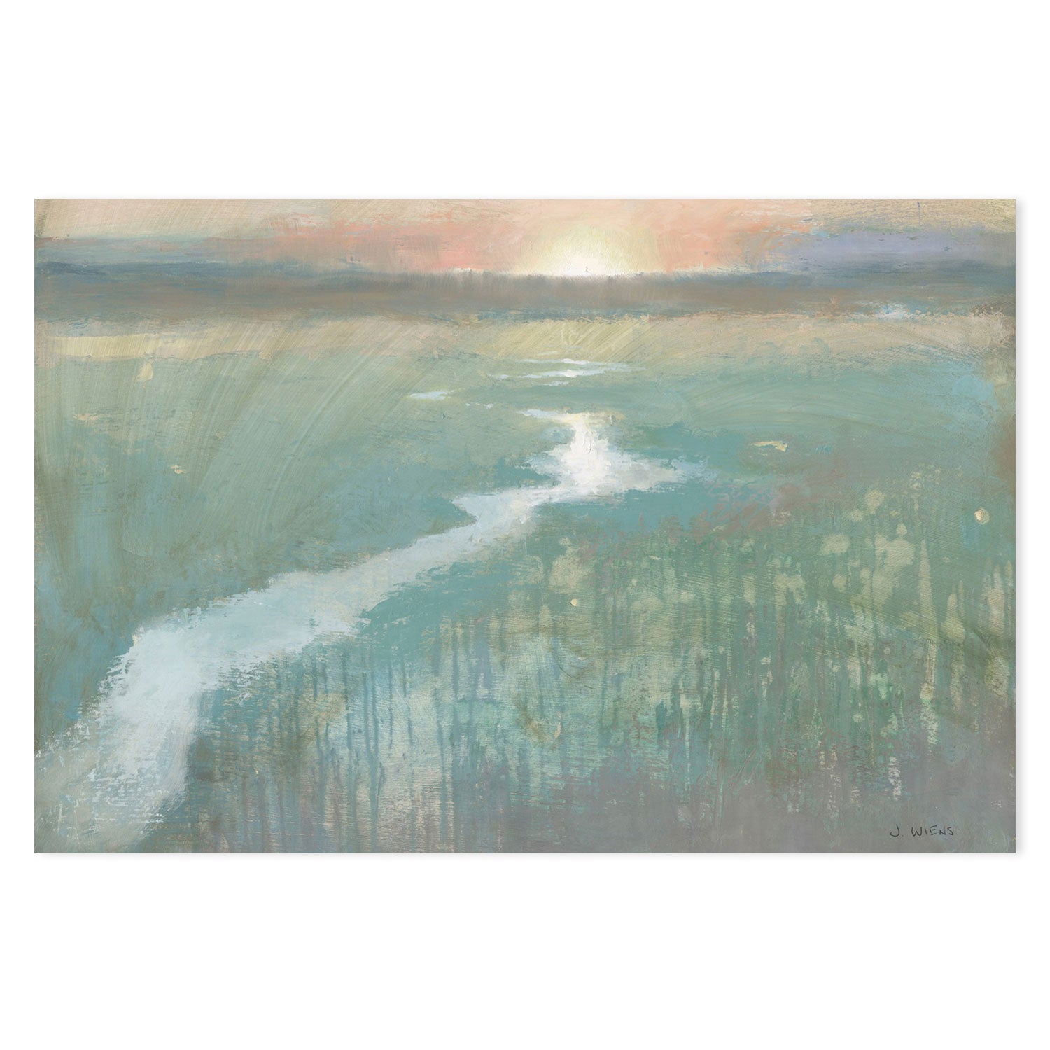 wall-art-print-canvas-poster-framed-Evening Stream-by-James Wiens-Gioia Wall Art