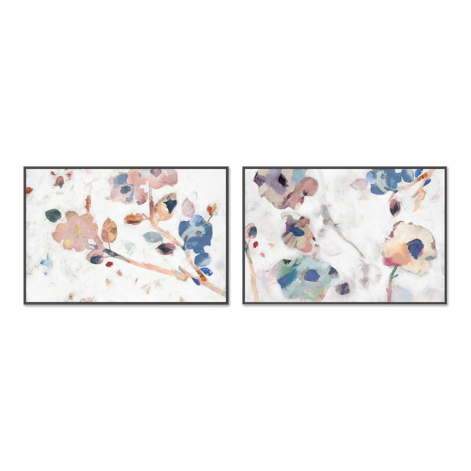 wall-art-print-canvas-poster-framed-Exhale, Style A & B, Set Of 2 , By Carmen Dolce-3