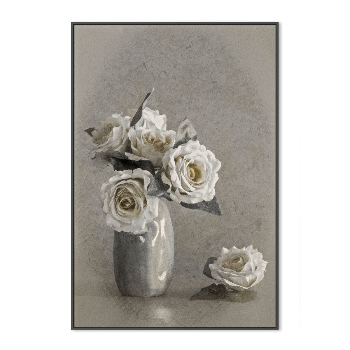 wall-art-print-canvas-poster-framed-Faded Lines, by Cicek Kiral-by-Plus X Studio-Gioia Wall Art