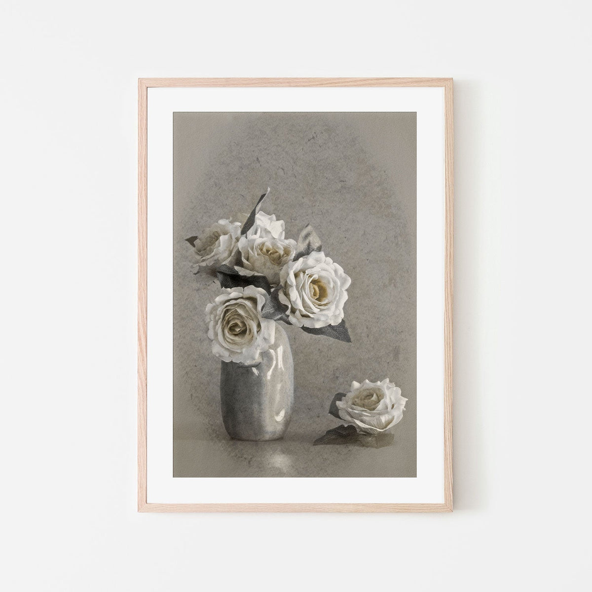 wall-art-print-canvas-poster-framed-Faded Lines, by Cicek Kiral-by-Plus X Studio-Gioia Wall Art