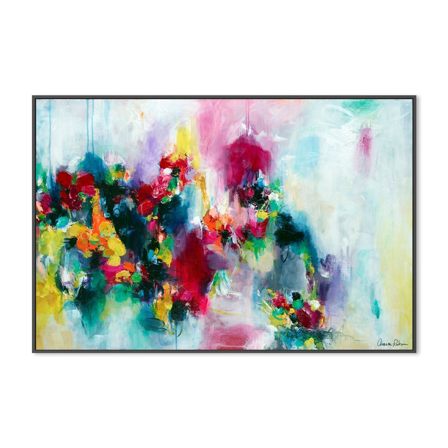 wall-art-print-canvas-poster-framed-Fae Flowers , By Amira Rahim-GIOIA-WALL-ART