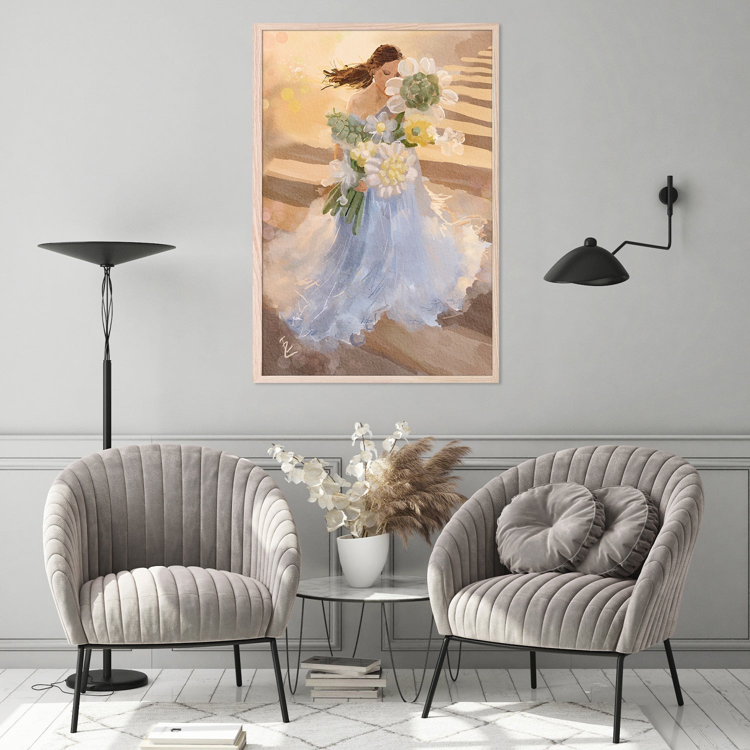 wall-art-print-canvas-poster-framed-Fairy Balloon-8