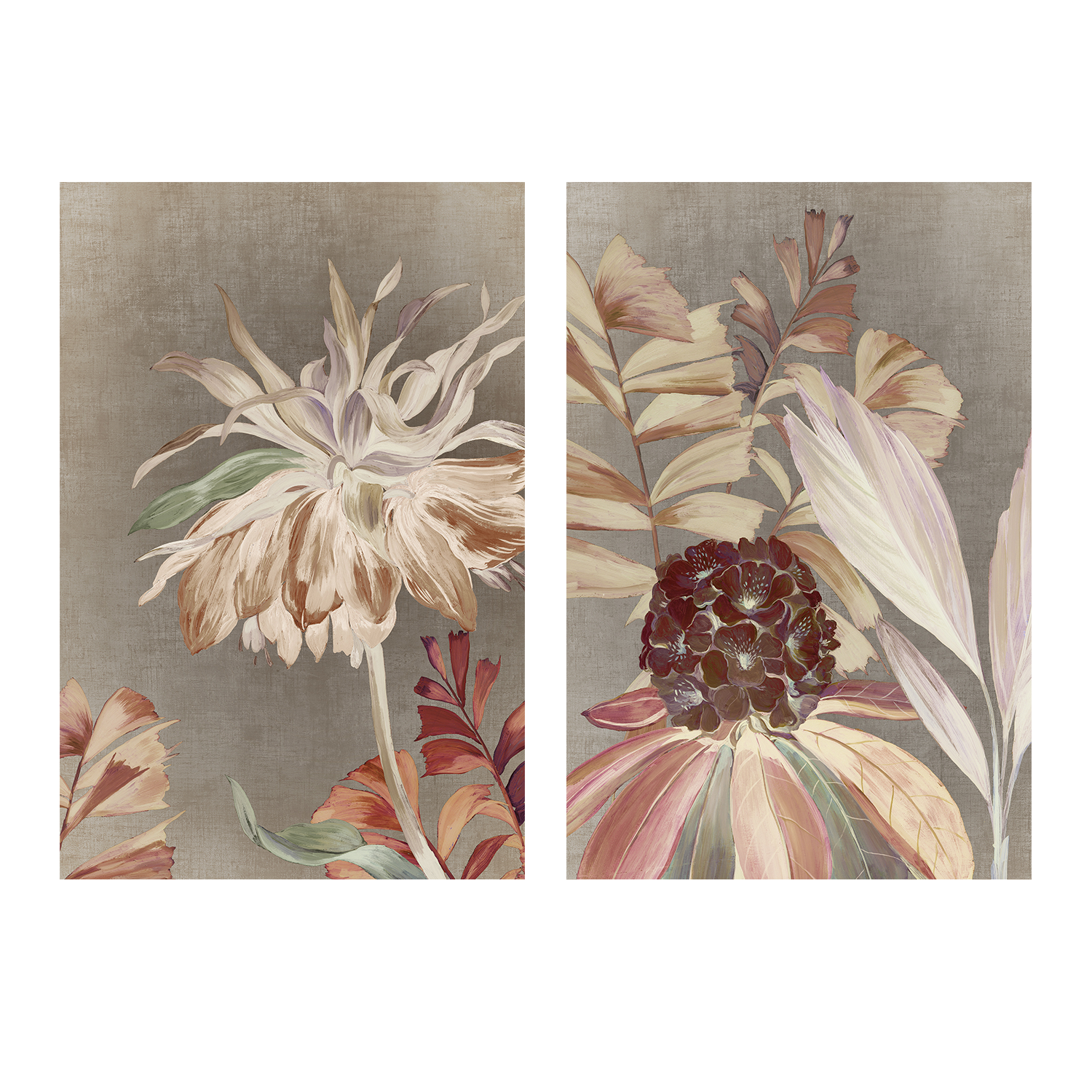 wall-art-print-canvas-poster-framed-FairyTale, Style A & B, Set Of 2 , By Asia Jensen-1