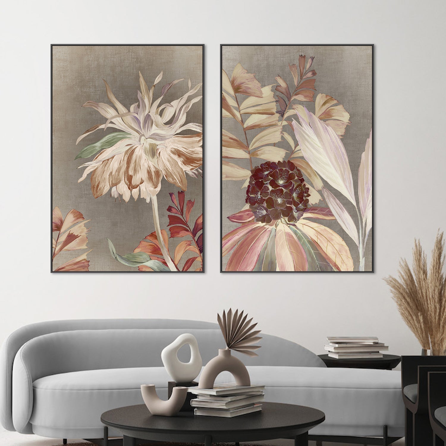wall-art-print-canvas-poster-framed-FairyTale, Style A & B, Set Of 2 , By Asia Jensen-2