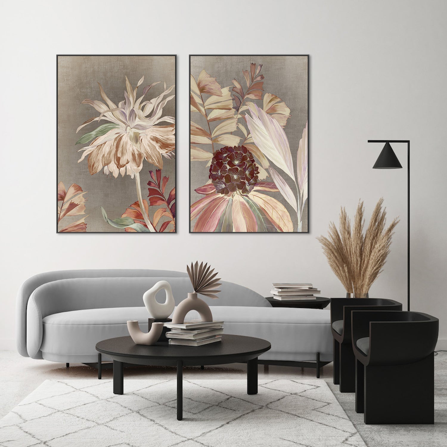 wall-art-print-canvas-poster-framed-FairyTale, Style A & B, Set Of 2 , By Asia Jensen-7