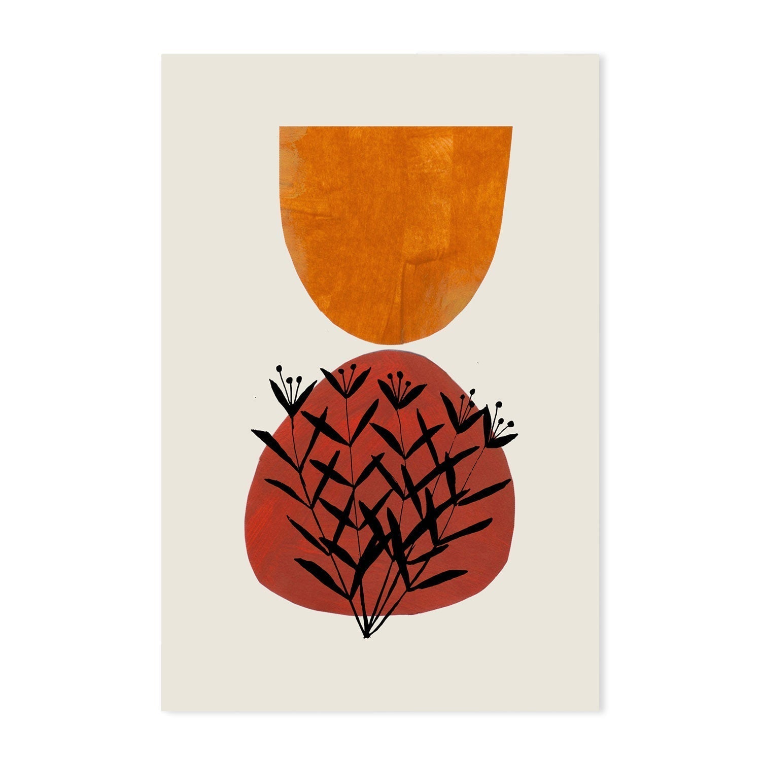 wall-art-print-canvas-poster-framed-Fall Flowers , By Ejaaz Haniff-GIOIA-WALL-ART