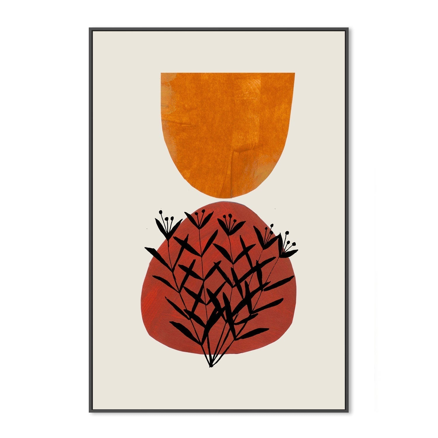 wall-art-print-canvas-poster-framed-Fall Flowers , By Ejaaz Haniff-GIOIA-WALL-ART