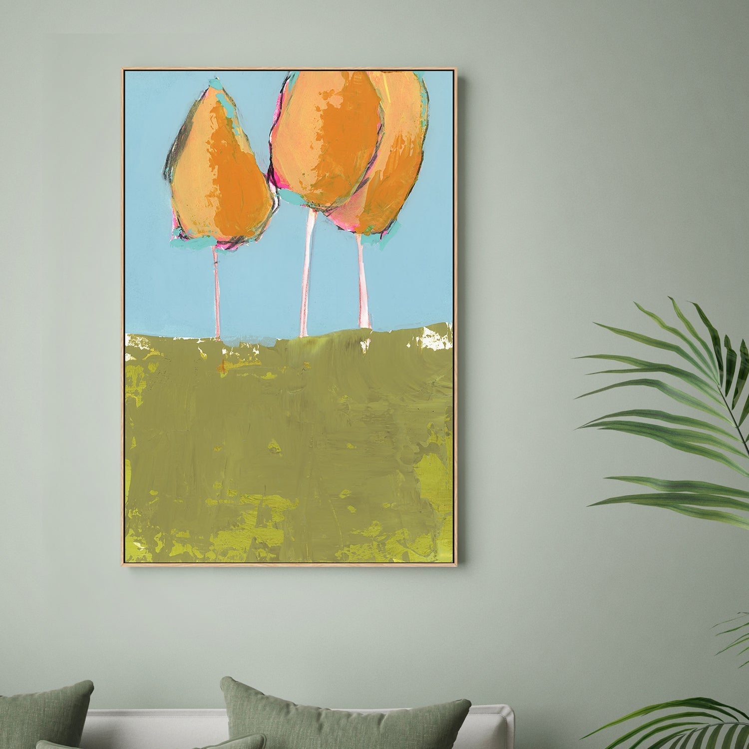 wall-art-print-canvas-poster-framed-Fall Forest , By Aubrey-2