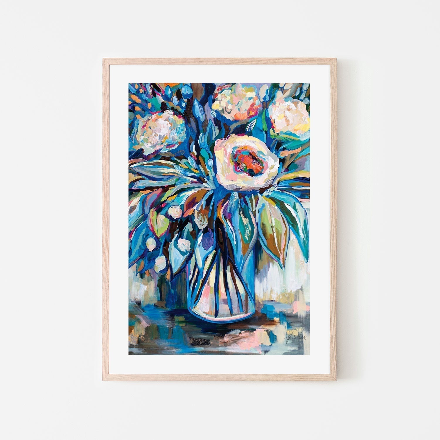 wall-art-print-canvas-poster-framed-Fall Garden-by-Jeanette Vertentes-Gioia Wall Art