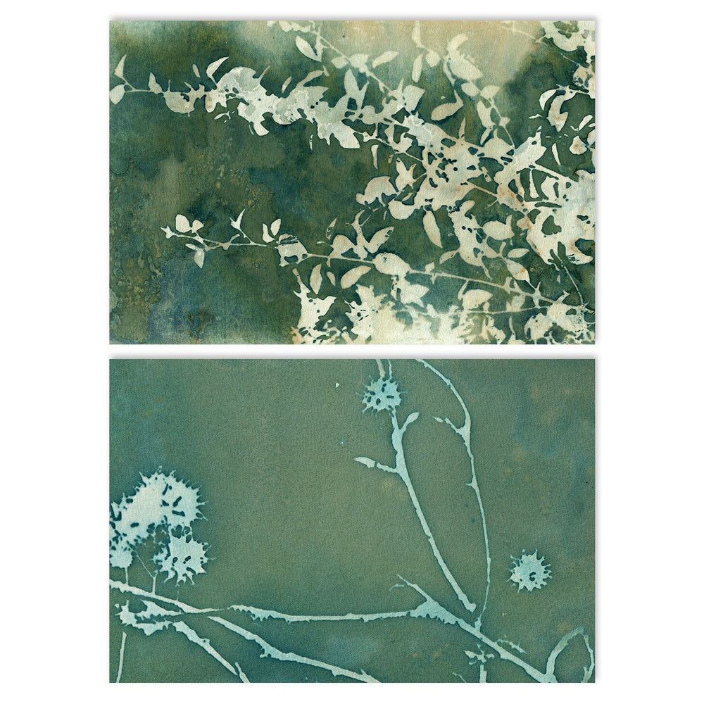 wall-art-print-canvas-poster-framed-Fall Sycamore And Green Bouquet, Set Of 2-by-Krista Mccurdy-Gioia Wall Art