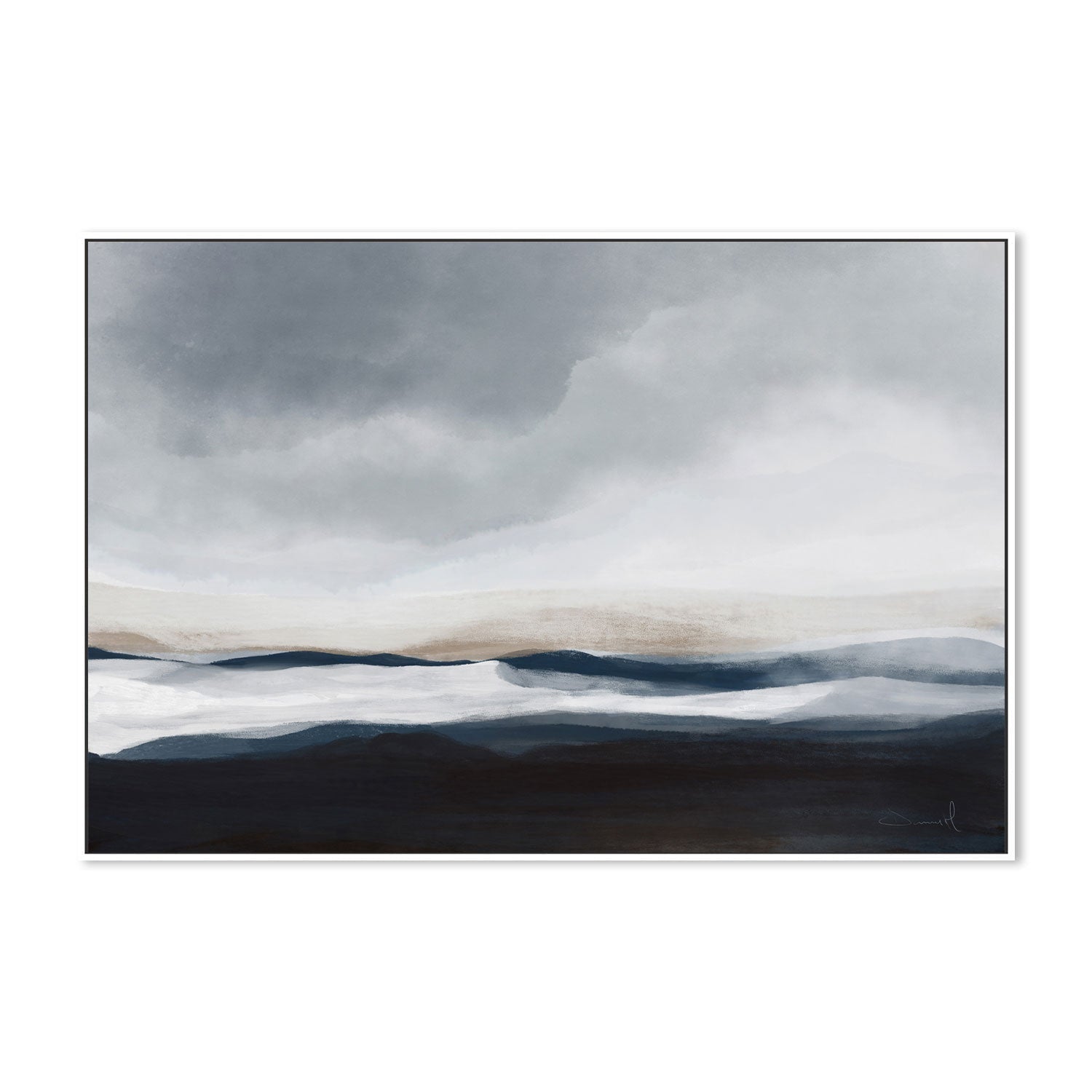 wall-art-print-canvas-poster-framed-Far Away , By Dan Hobday-GIOIA-WALL-ART