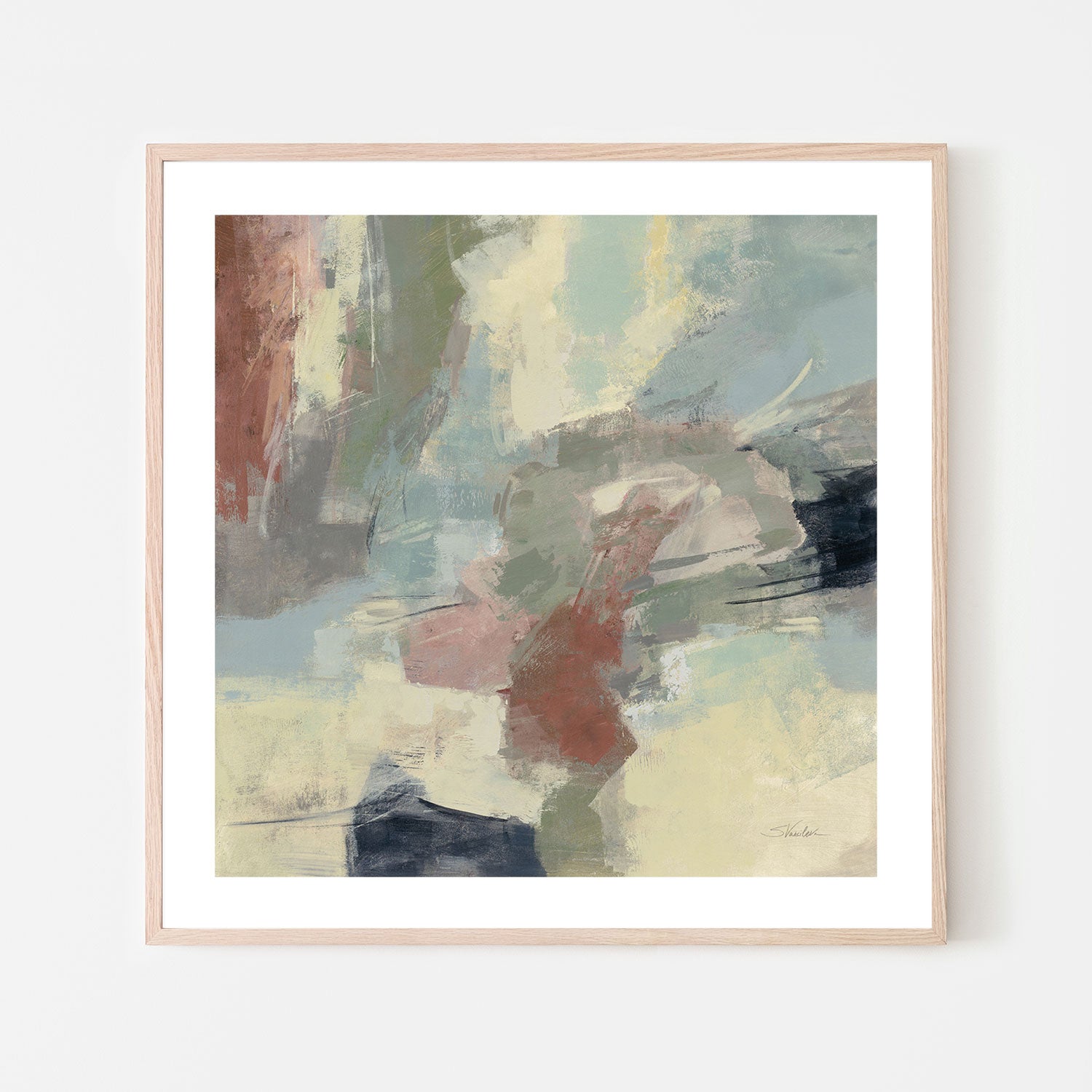 wall-art-print-canvas-poster-framed-Farm Field Grey-by-Silvia Vassileva-Gioia Wall Art