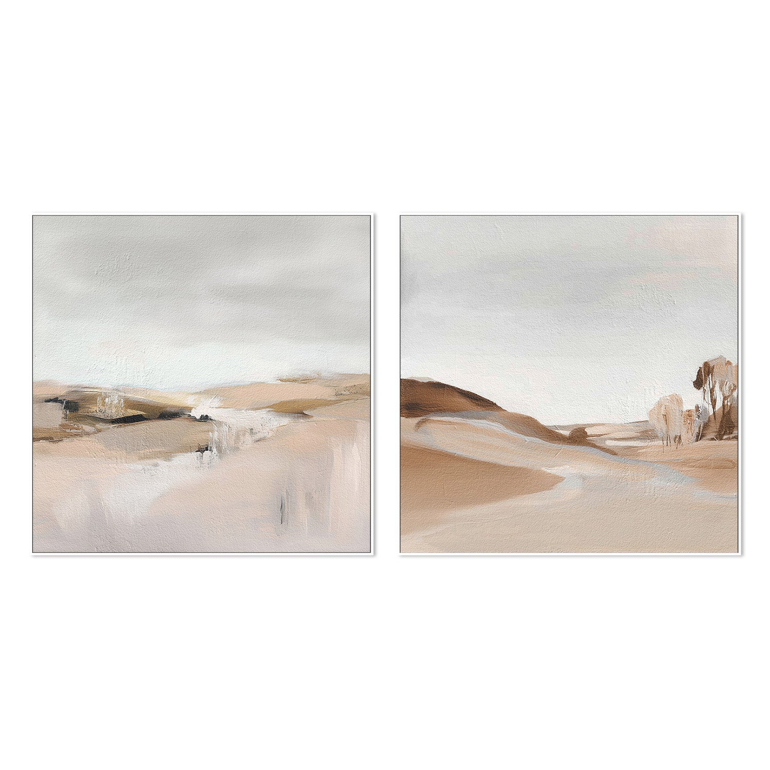 wall-art-print-canvas-poster-framed-Farm View, Style A & B, Set Of 2 , By Alma-5