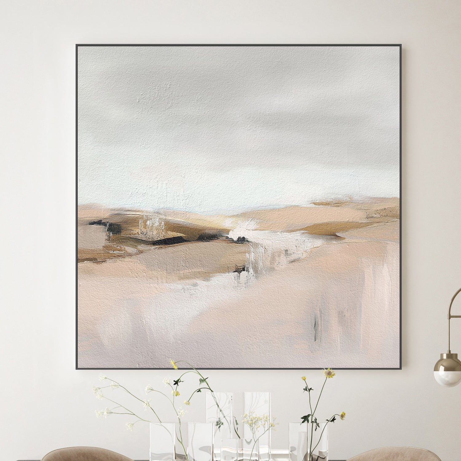wall-art-print-canvas-poster-framed-Farm View, Style A , By Alma-2