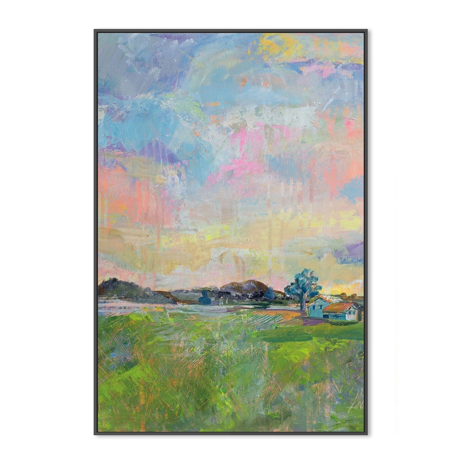 wall-art-print-canvas-poster-framed-Farmhouse-by-Jeanette Vertentes-Gioia Wall Art