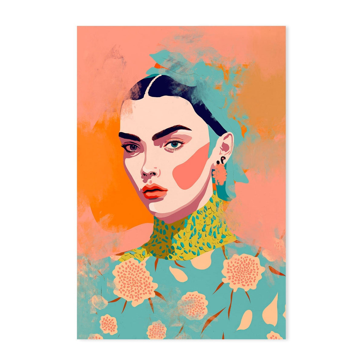 wall-art-print-canvas-poster-framed-Fashion Moments , By Treechild-GIOIA-WALL-ART