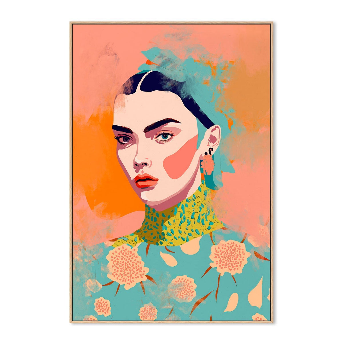 wall-art-print-canvas-poster-framed-Fashion Moments , By Treechild-GIOIA-WALL-ART