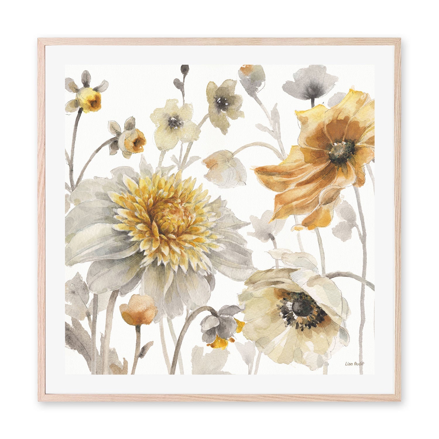 wall-art-print-canvas-poster-framed-Fields of Gold, Style A , By Lisa Audit-GIOIA-WALL-ART