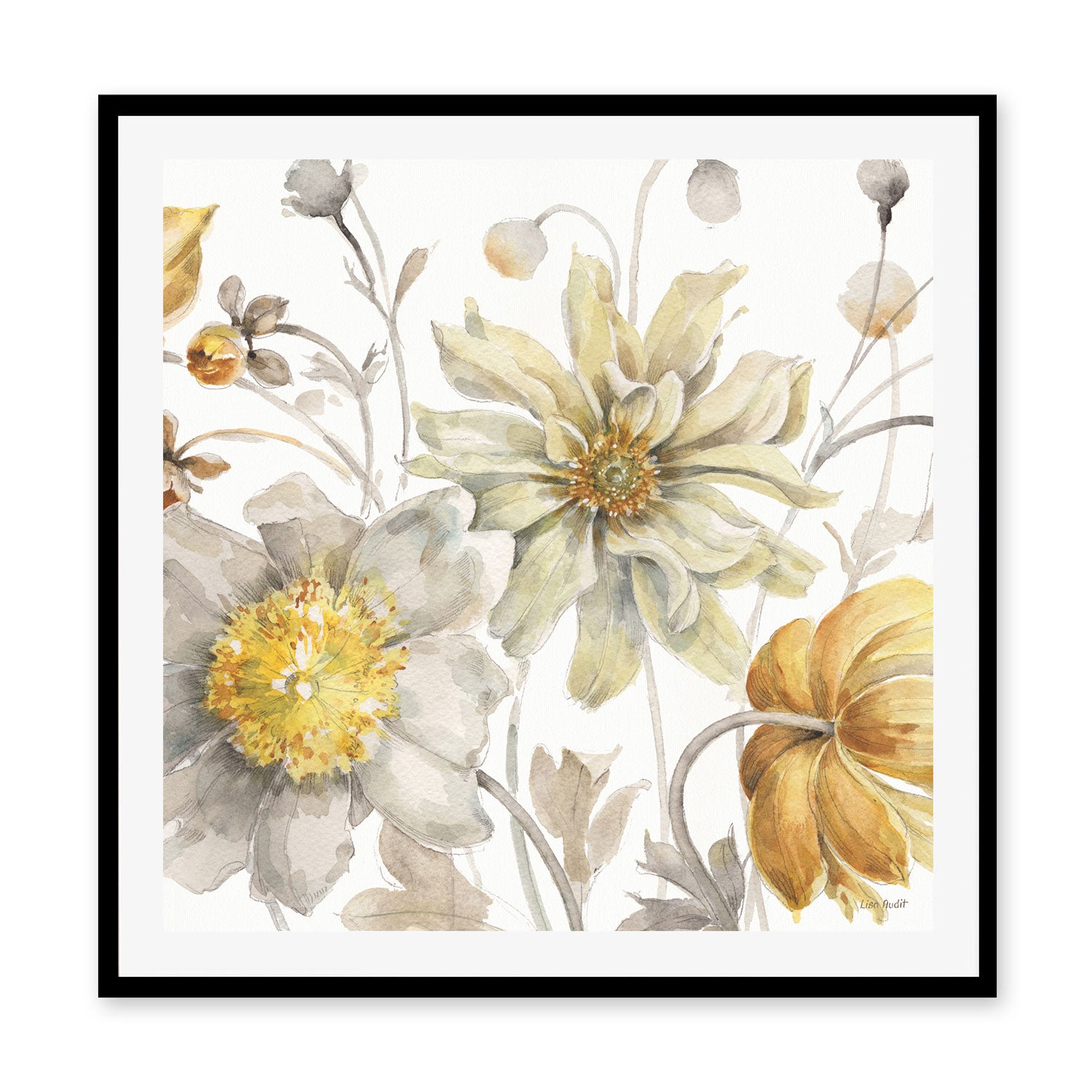 wall-art-print-canvas-poster-framed-Fields Of Gold, Style B , By Lisa Audit-GIOIA-WALL-ART