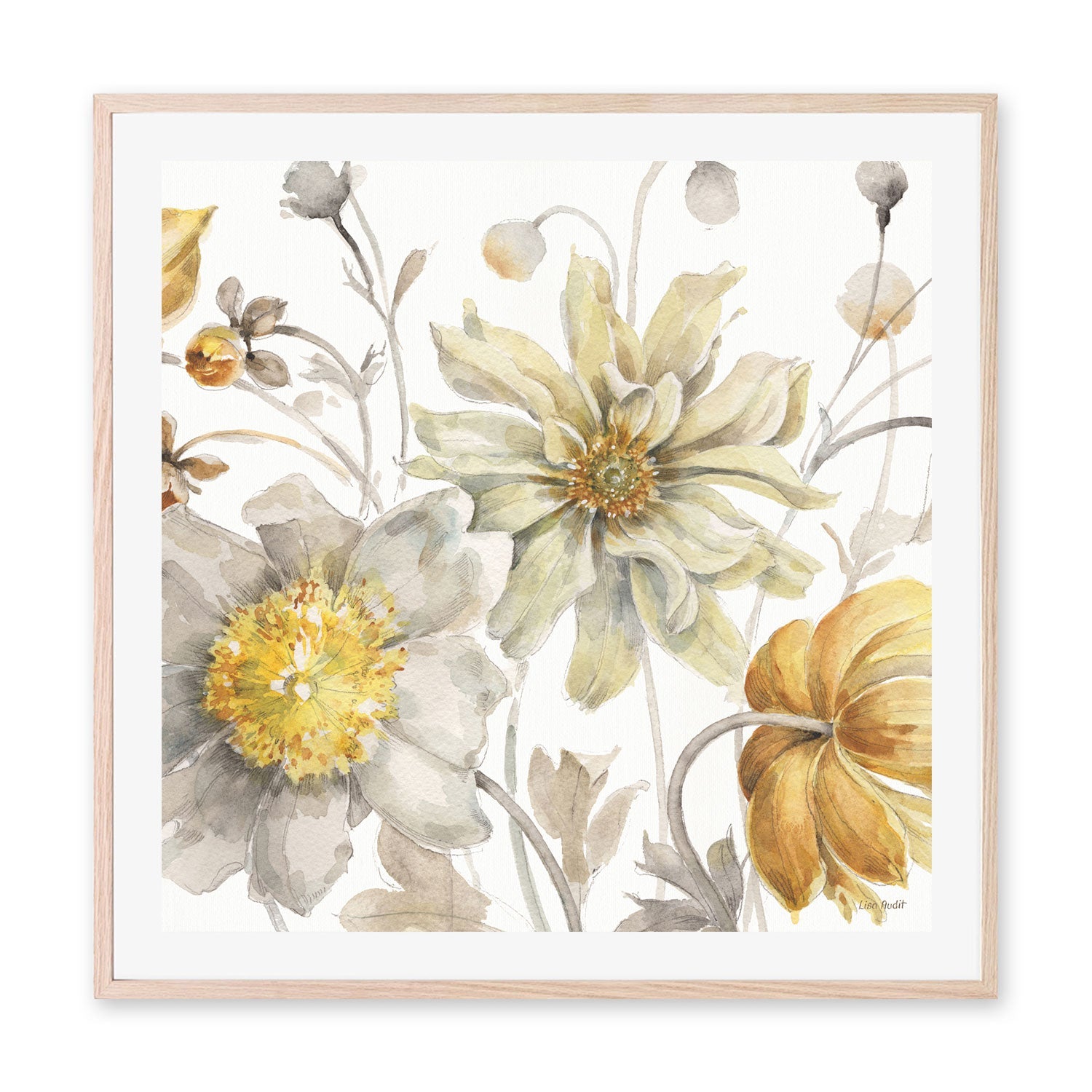 wall-art-print-canvas-poster-framed-Fields Of Gold, Style B , By Lisa Audit-GIOIA-WALL-ART