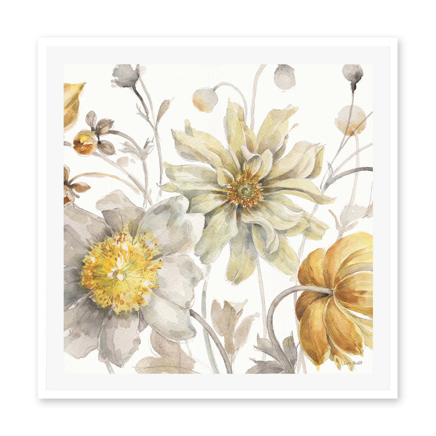 wall-art-print-canvas-poster-framed-Fields Of Gold, Style B , By Lisa Audit-GIOIA-WALL-ART