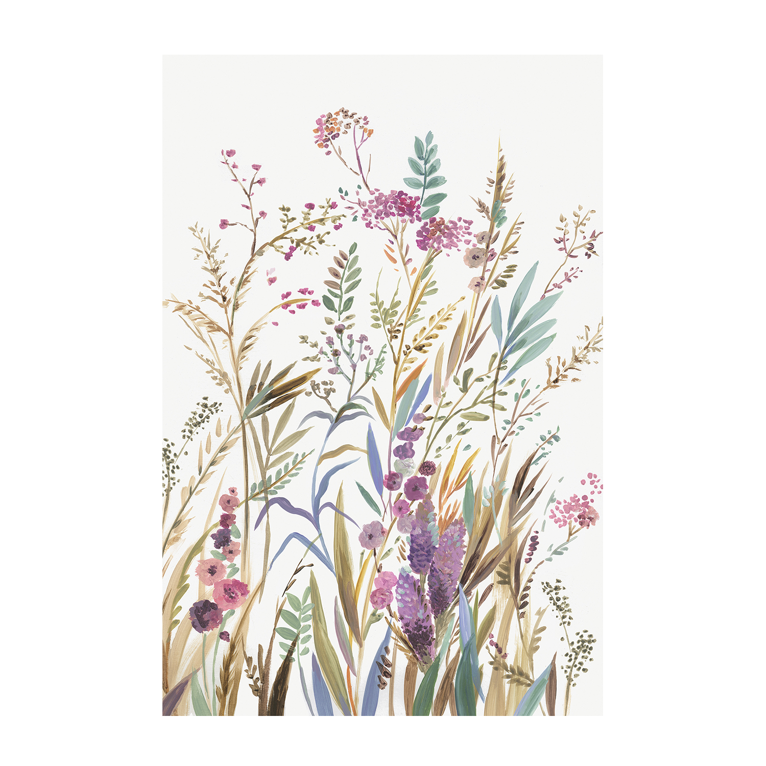 wall-art-print-canvas-poster-framed-Fields Of Wild Pink, Style B , By Asia Jensen-1