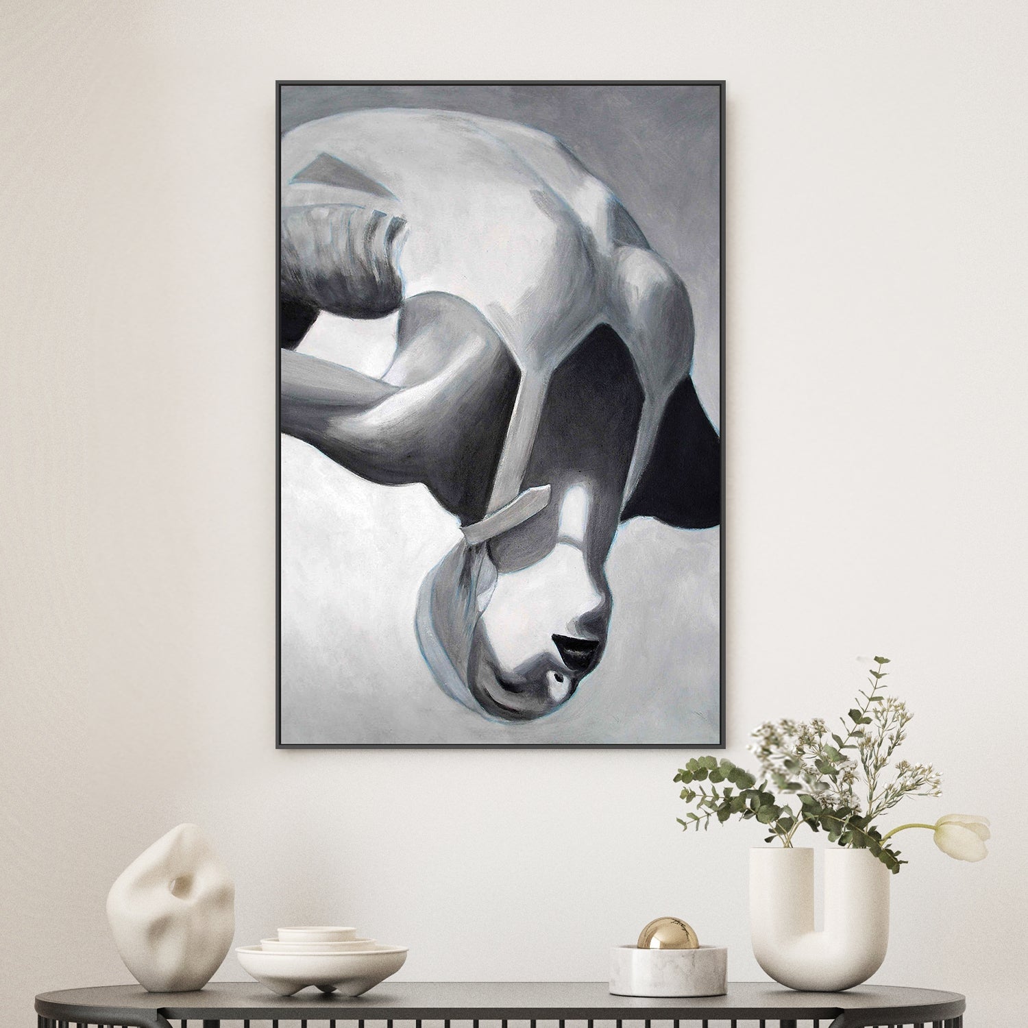 wall-art-print-canvas-poster-framed-Fifties Diver-2
