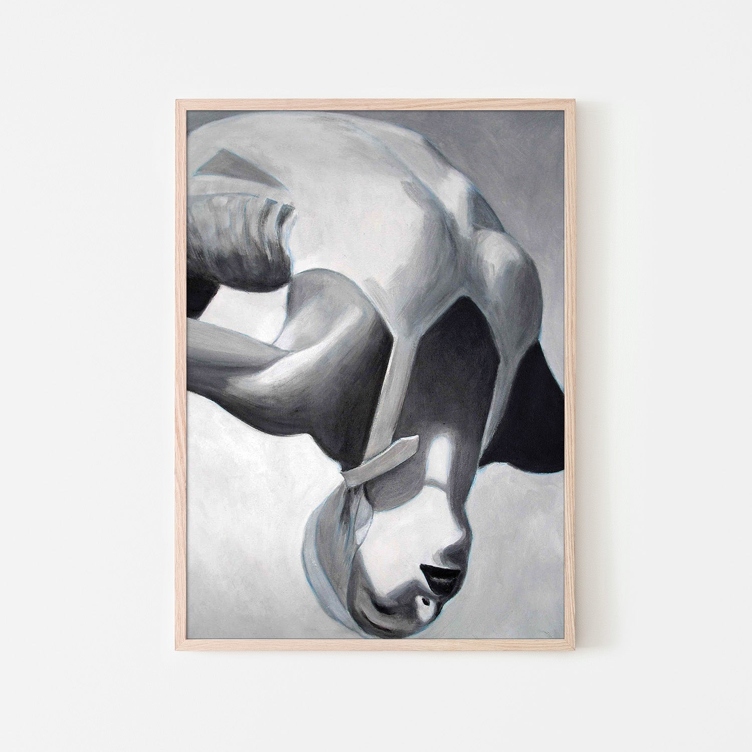 wall-art-print-canvas-poster-framed-Fifties Diver-6