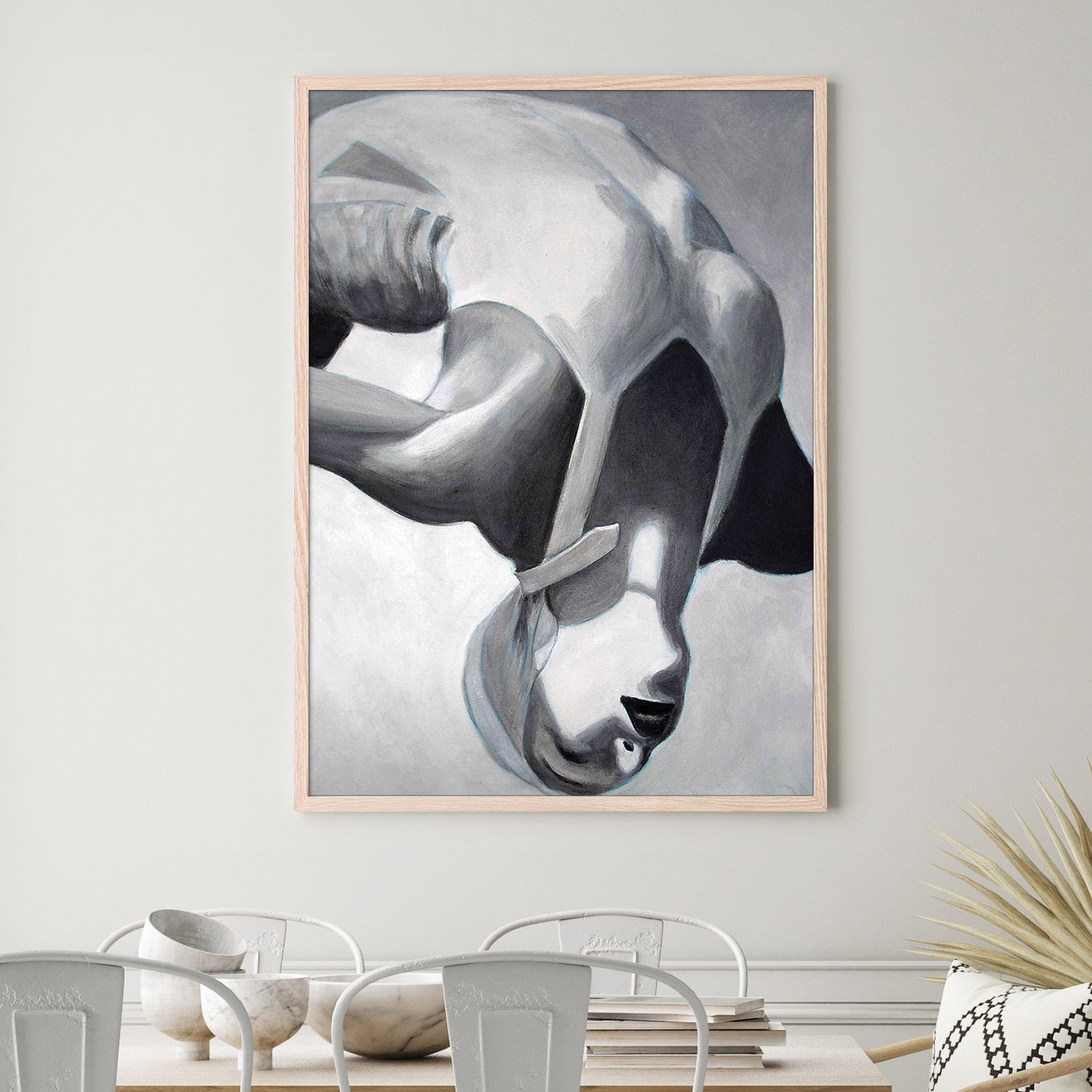 wall-art-print-canvas-poster-framed-Fifties Diver-7