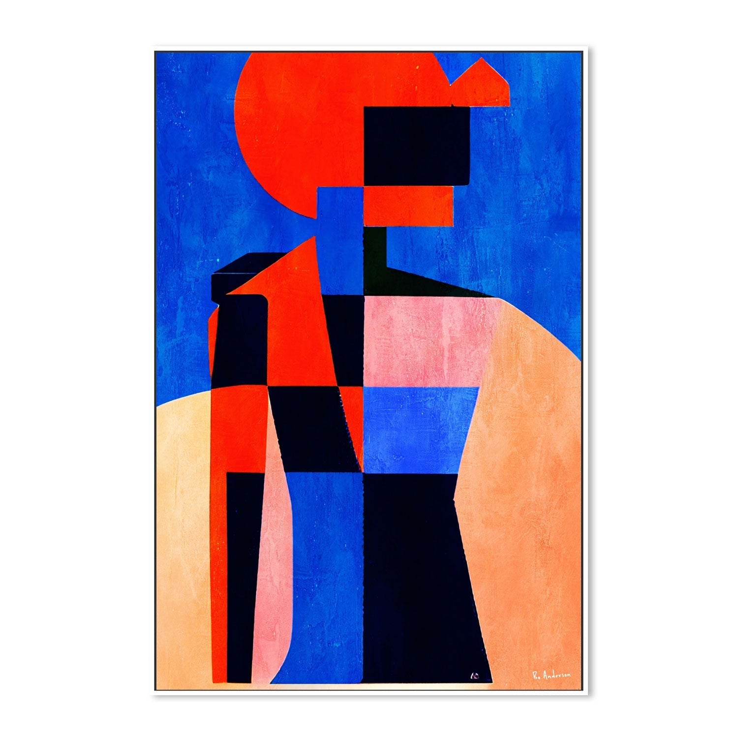 wall-art-print-canvas-poster-framed-Figure No.9 , By Bo Anderson-5