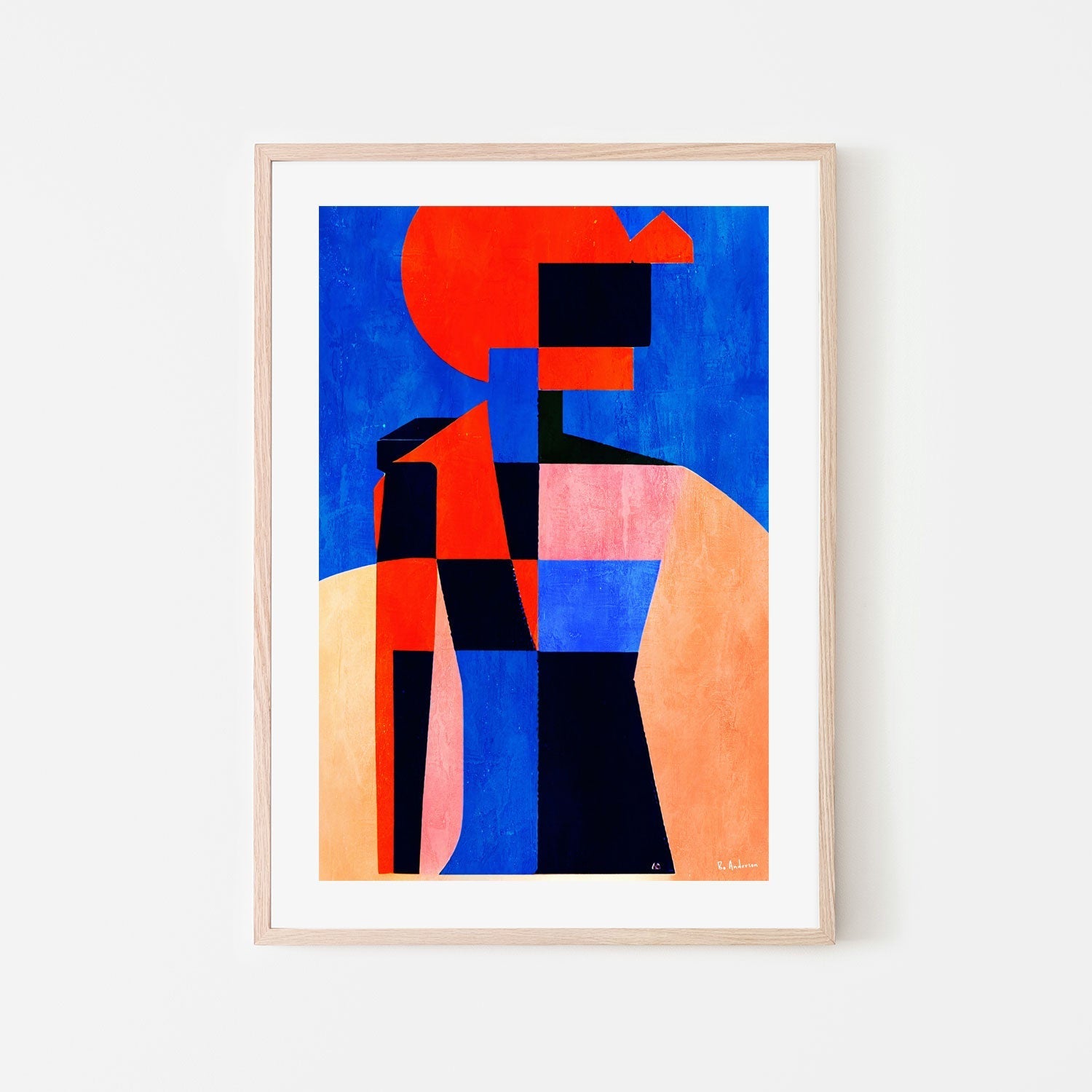 wall-art-print-canvas-poster-framed-Figure No.9 , By Bo Anderson-6