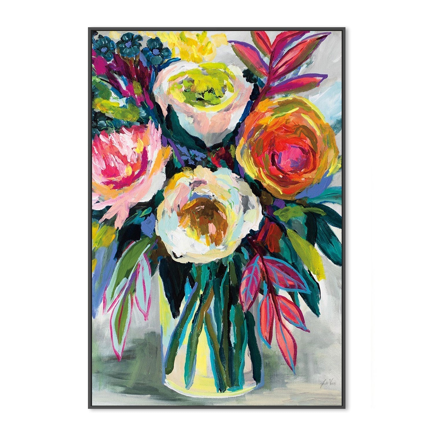 wall-art-print-canvas-poster-framed-First Kiss-by-Jeanette Vertentes-Gioia Wall Art
