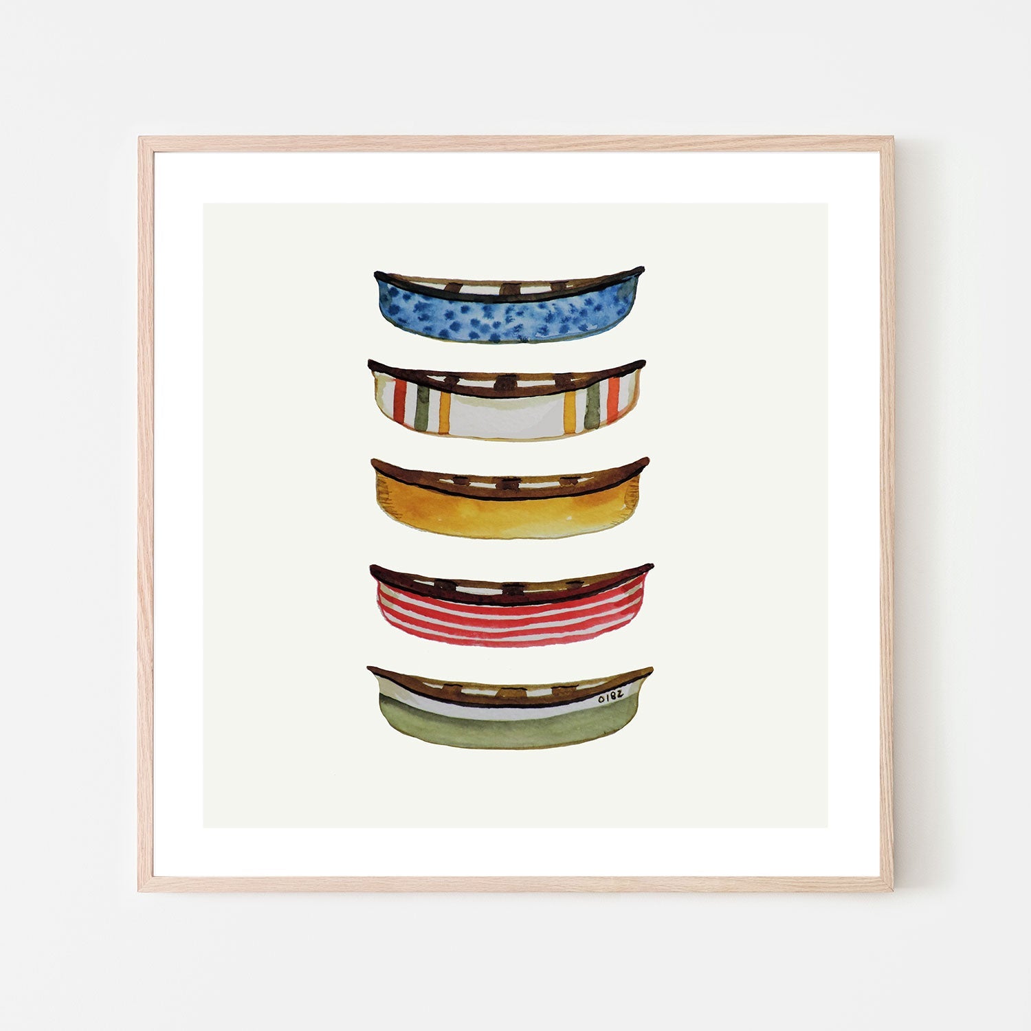 wall-art-print-canvas-poster-framed-Fishing Boat-by-Sylvie Demers-Gioia Wall Art